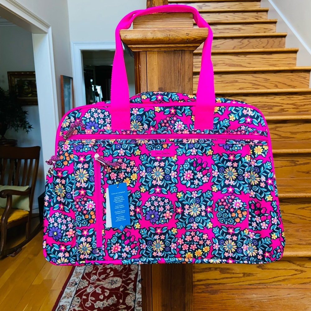 Vera Bradley Lighten Up Weekender Crossbody